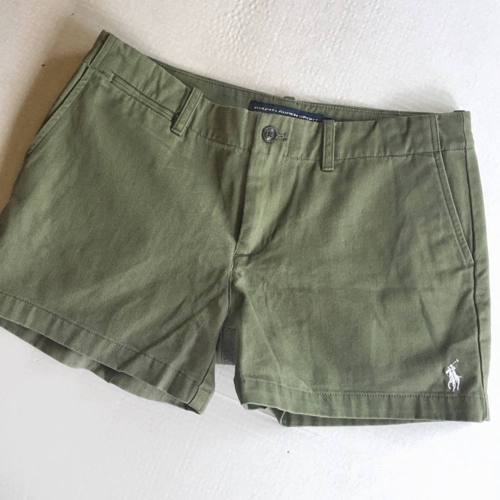 Ralph Lauren Sport Flat Front Shorts NWT Size 4